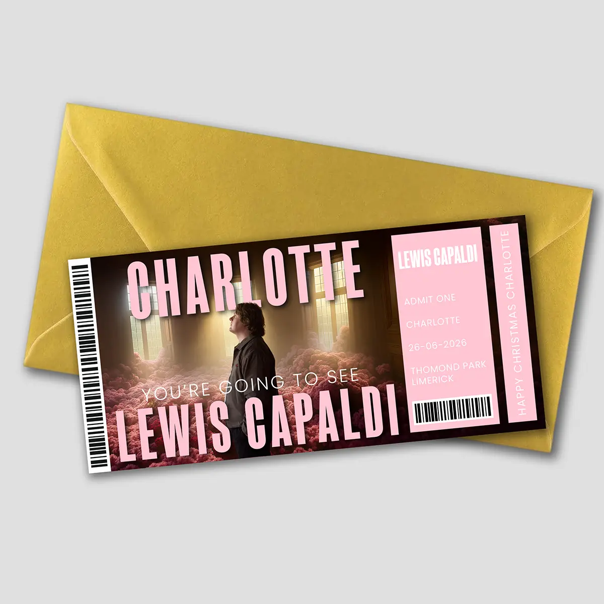 Lewis Capaldi Gift Ticket