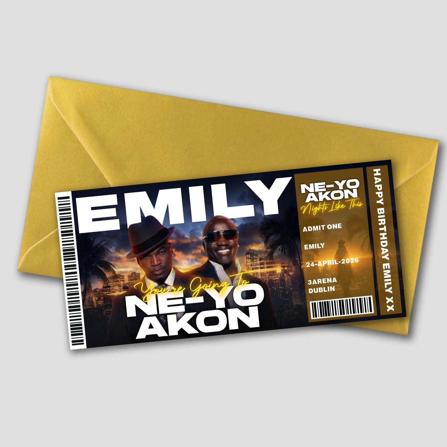 Ne-Yo & Akon Gift Ticket