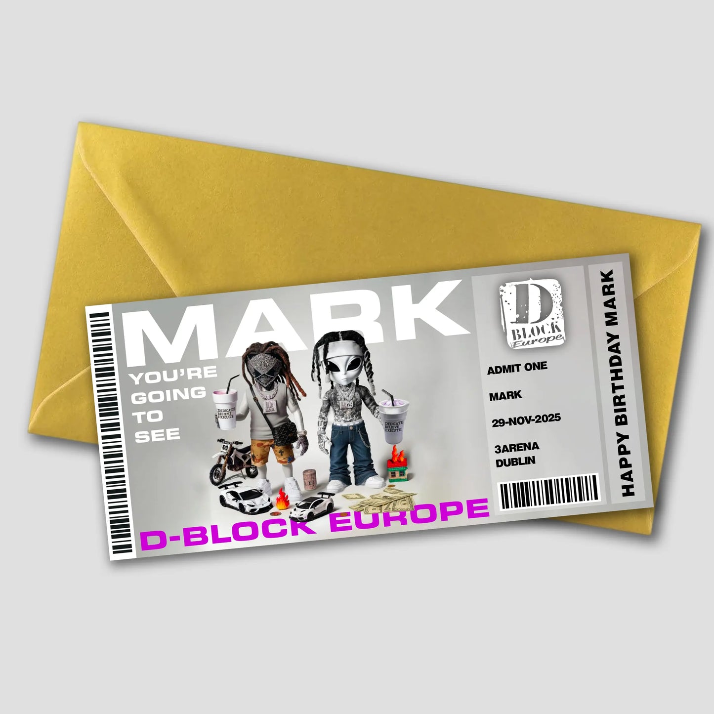 D-Block Europe Gift Ticket