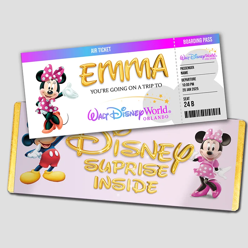 Walt Disneyworld Orlando Gift Ticket