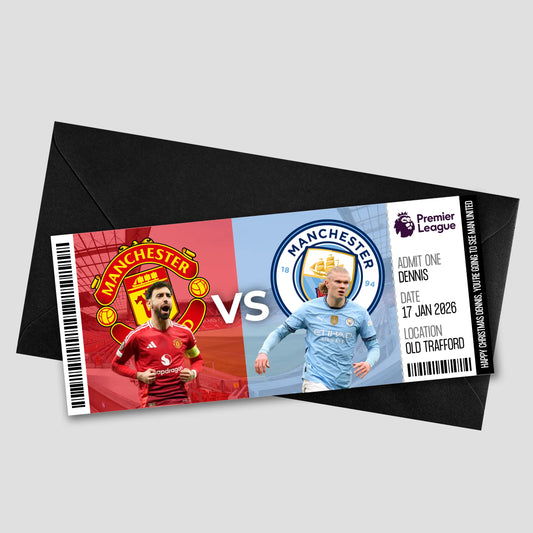 Football Match Gift Ticket