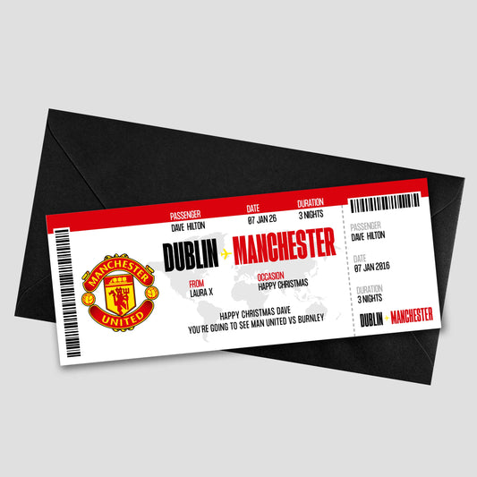 Football Trip Boarding Pass