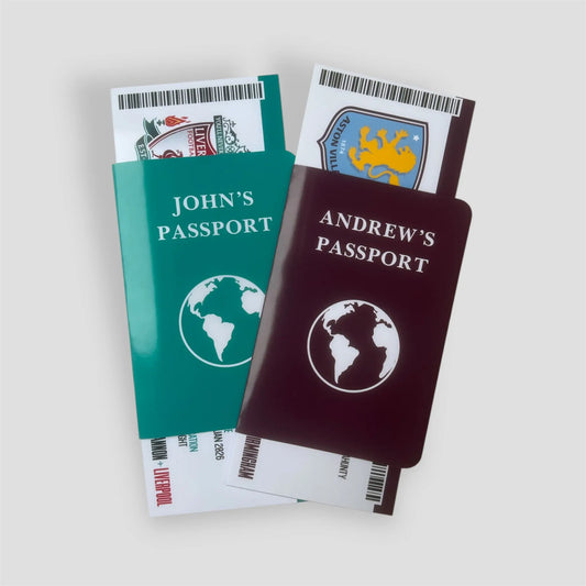 Football Trip Boarding Pass + Passport