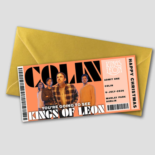 Kings of Leon Gift Ticket