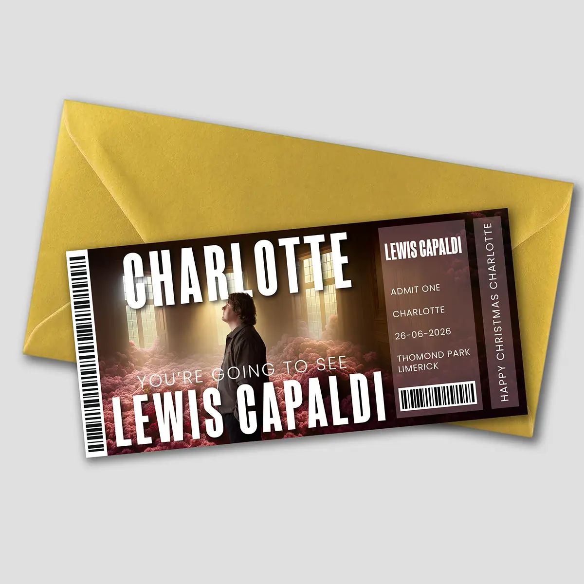 Lewis Capaldi Gift Ticket