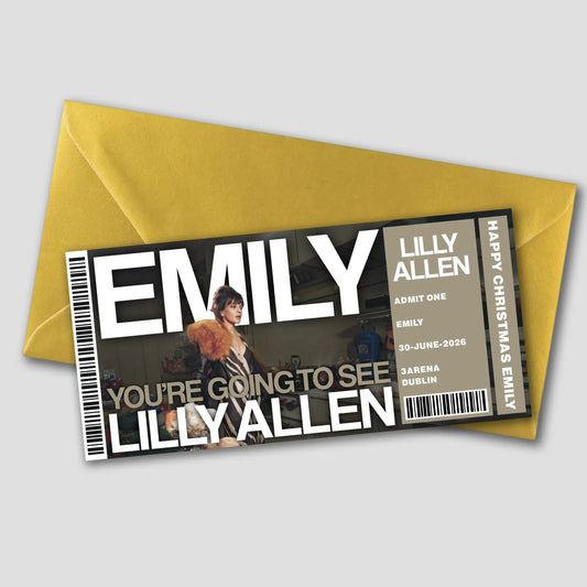 Lily Allen Gift Ticket
