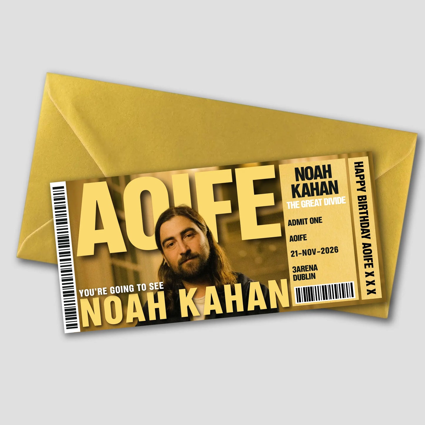 Noah Kahan Gift Ticket