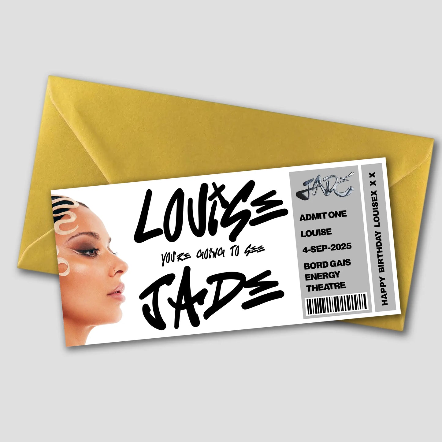 Jade Concert Gift Ticket