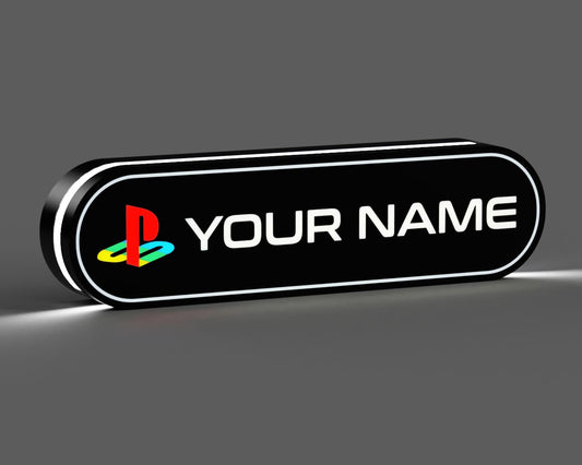 Playstation Gamertag Lightbox