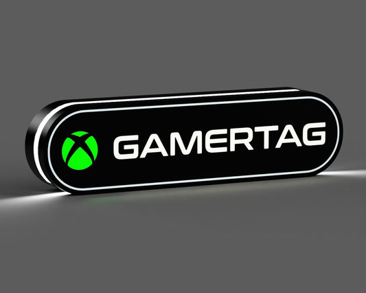 Xbox Gamertag Lightbox