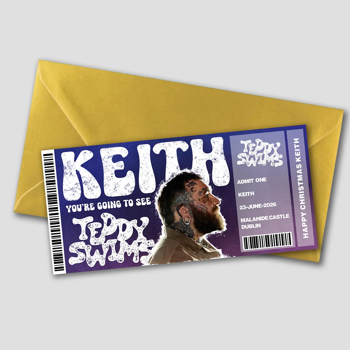 Teddy Swims Gift Ticket