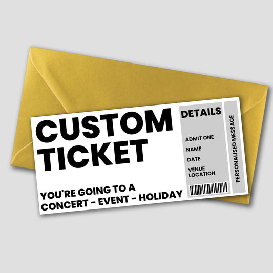 The Bespoke Gift Ticket