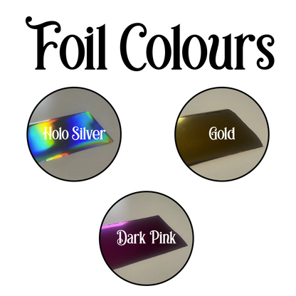 Foiled Concert Gift Ticket