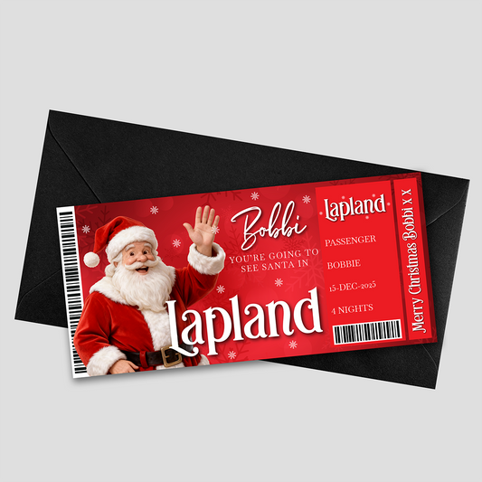 Santa's Lapland Invitation