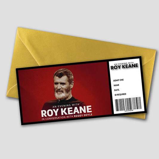 Personalised An Evening With Roy Keane Gift Ticket