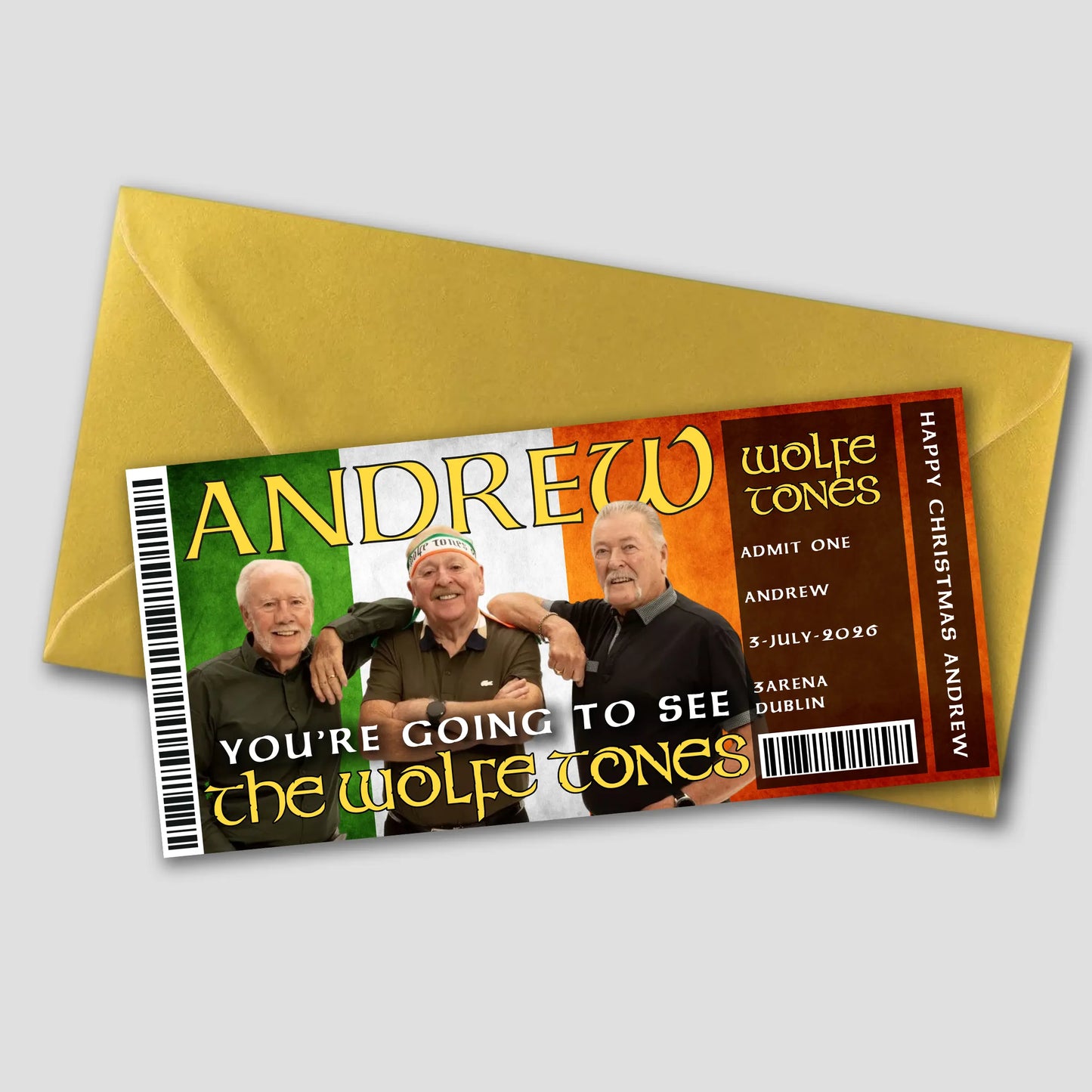 The Wolfe Tones Gift Ticket